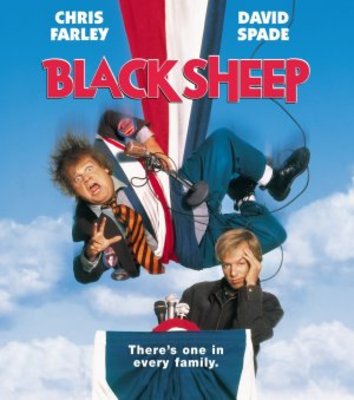 Black Sheep movie poster (1996) wood print