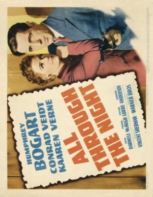 All Through the Night movie poster (1942) poster with hanger