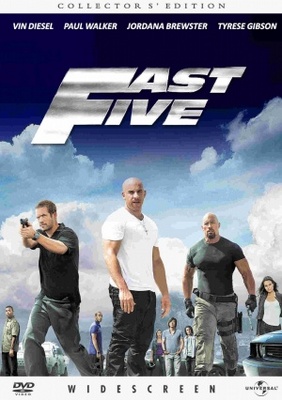 Fast Five movie poster (2011) wooden framed poster