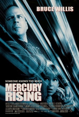 Mercury Rising movie poster (1998) tote bag