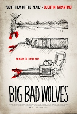 Big Bad Wolves movie poster (2013) wooden framed poster