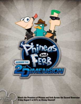 Phineas and Ferb: Across the Second Dimension movie poster (2011) mouse pad