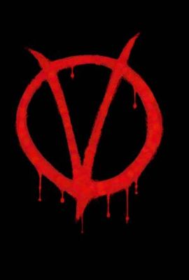 V For Vendetta movie poster (2005) pillow