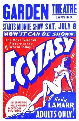 Ekstase movie poster (1933) poster with hanger