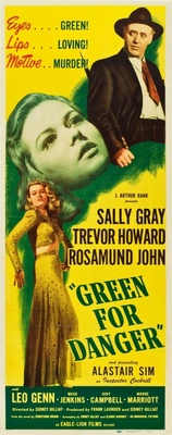 Green for Danger movie poster (1946) hoodie
