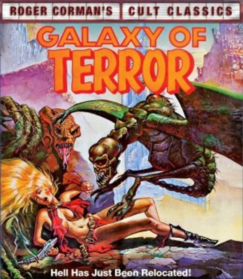 Galaxy of Terror movie poster (1981) pillow