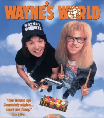 Wayne's World movie poster (1992) wooden framed poster