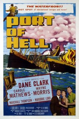 Port of Hell movie poster (1954) canvas poster