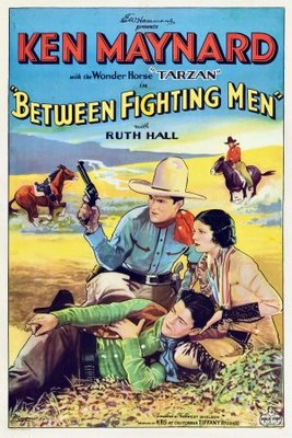 Between Fighting Men movie poster (1932) metal framed poster