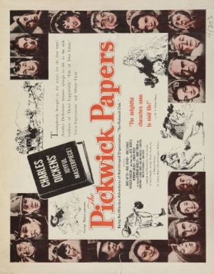 The Pickwick Papers movie poster (1952) poster