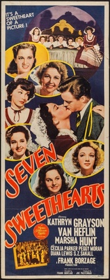 Seven Sweethearts movie poster (1942) t-shirt