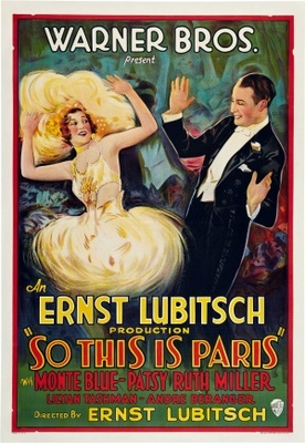 So This Is Paris movie poster (1926) mug