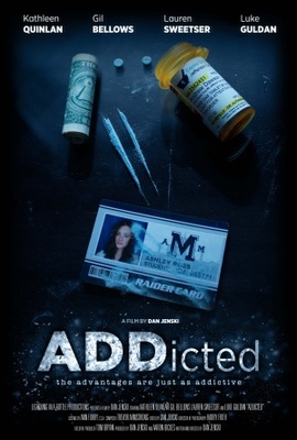 ADDicted movie poster (2015) Mouse Pad MOV_08e5e038