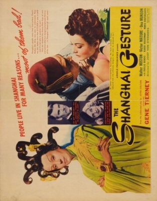 The Shanghai Gesture movie poster (1941) wood print
