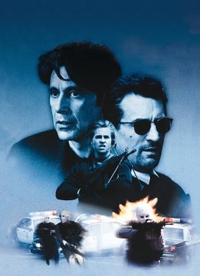 Heat movie poster (1995) canvas poster