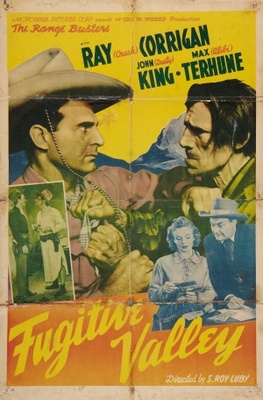 Fugitive Valley movie poster (1941) wood print