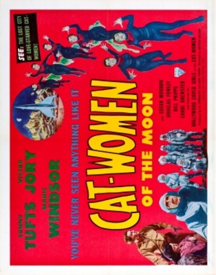 Cat-Women of the Moon movie poster (1953) sweatshirt