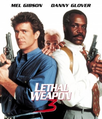 Lethal Weapon 3 movie poster (1992) metal framed poster
