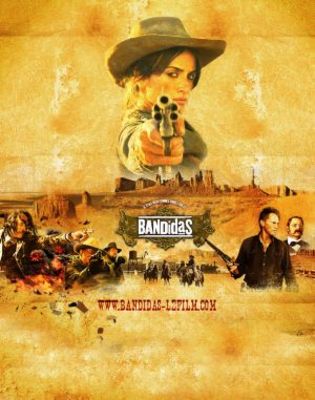 Bandidas movie poster (2005) pillow