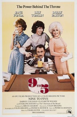 Nine to Five movie poster (1980) wood print
