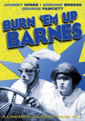 Burn 'Em Up Barnes movie poster (1934) metal framed poster
