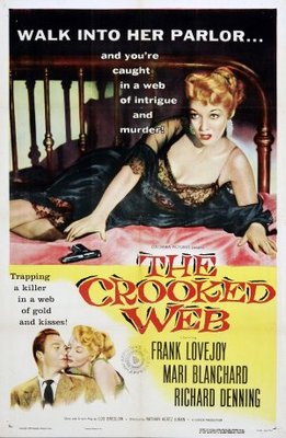 The Crooked Web movie poster (1955) tote bag