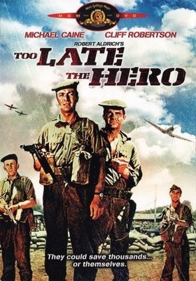 Too Late the Hero movie poster (1970) pillow