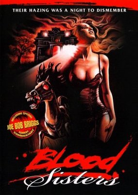 Blood Sisters movie poster (1987) sweatshirt