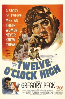 Twelve O'Clock High movie poster (1949) wooden framed poster