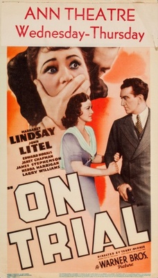 On Trial movie poster (1939) mouse pad