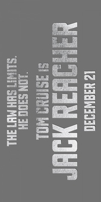 Jack Reacher movie poster (2012) Stickers MOV_09faa442