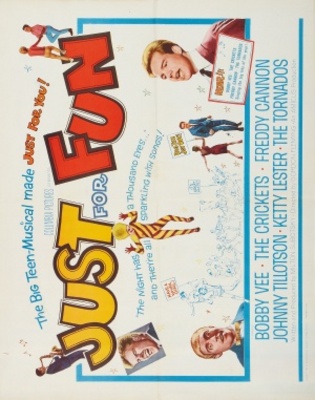Just for Fun movie poster (1963) metal framed poster