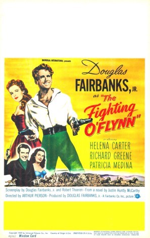 The Fighting OFlynn movie poster (1949) wooden framed poster