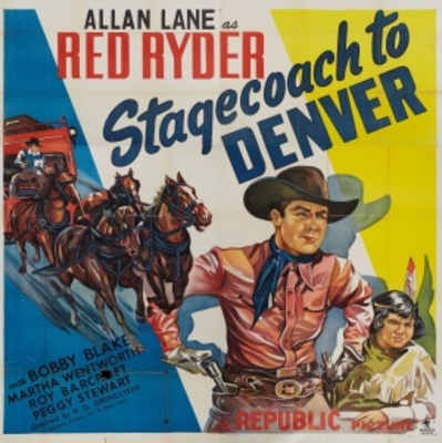 Stagecoach to Denver movie poster (1946) poster