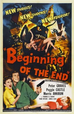 Beginning of the End movie poster (1957) hoodie