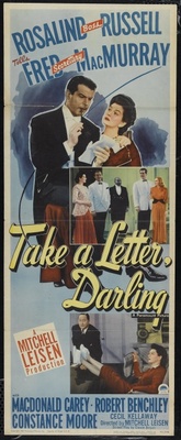Take a Letter, Darling movie poster (1942) Mouse Pad MOV_0a1defc1