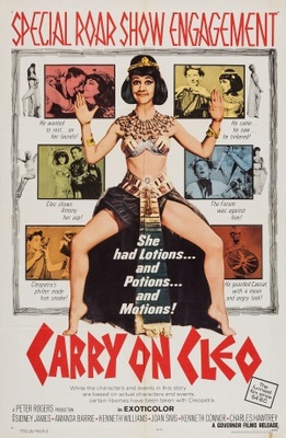 Carry on Cleo movie poster (1964) poster with hanger