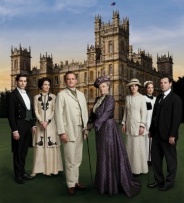 Downton Abbey movie poster (2010) pillow