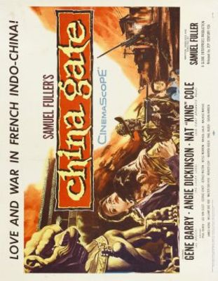 China Gate movie poster (1957) Mouse Pad MOV_0a2ed666