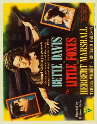 The Little Foxes movie poster (1941) wood print