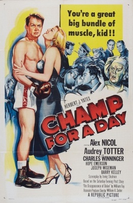 Champ for a Day movie poster (1953) puzzle MOV_0a37236e