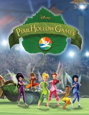 Pixie Hollow Games movie poster (2011) poster with hanger