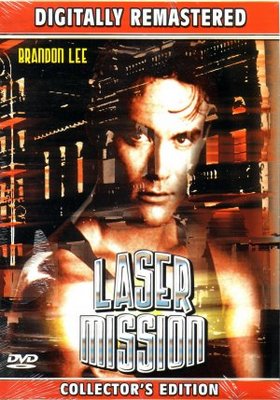 Laser Mission movie poster (1990) Mouse Pad MOV_0a5617dd