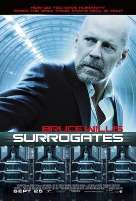 Surrogates movie poster (2009) hoodie