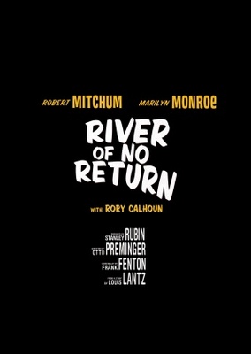 River of No Return movie poster (1954) poster with hanger