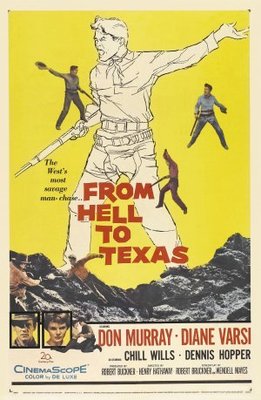 From Hell to Texas movie poster (1958) sweatshirt