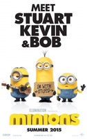 The Minions movie poster (2015) t-shirt #1213870