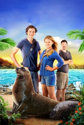 Return to Nim's Island movie poster (2013) wooden framed poster