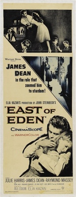 East of Eden movie poster (1955) wood print