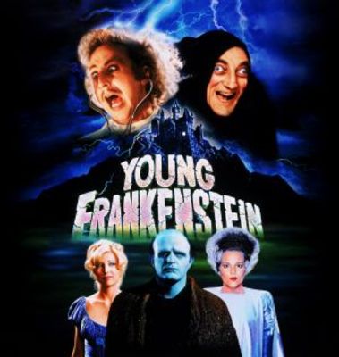 Young Frankenstein movie poster (1974) wood print